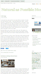 Mobile Screenshot of naturalaspossiblemom.com